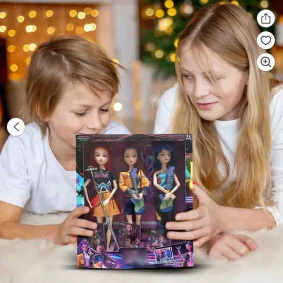 KPOP Demon Hunters NEW 3 pack 11.5" Dolls - Picture 2 of 5